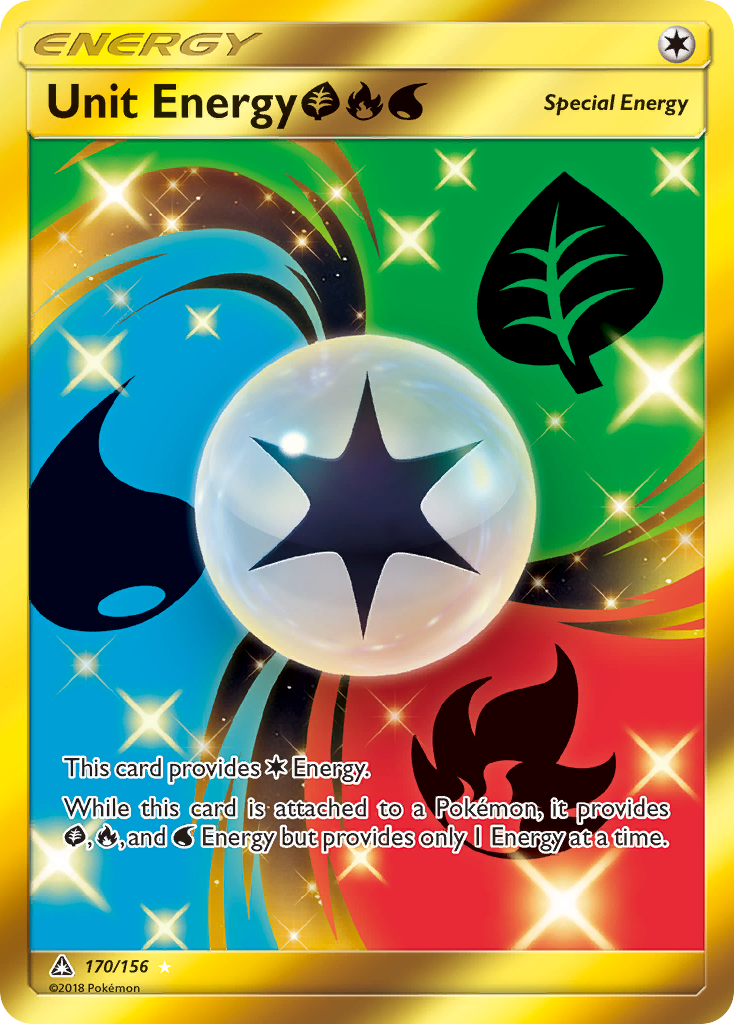 Unit Energy (170/156) (Grass, Fire, Water) [Sun & Moon: Ultra Prism] | Nerdhalla Games