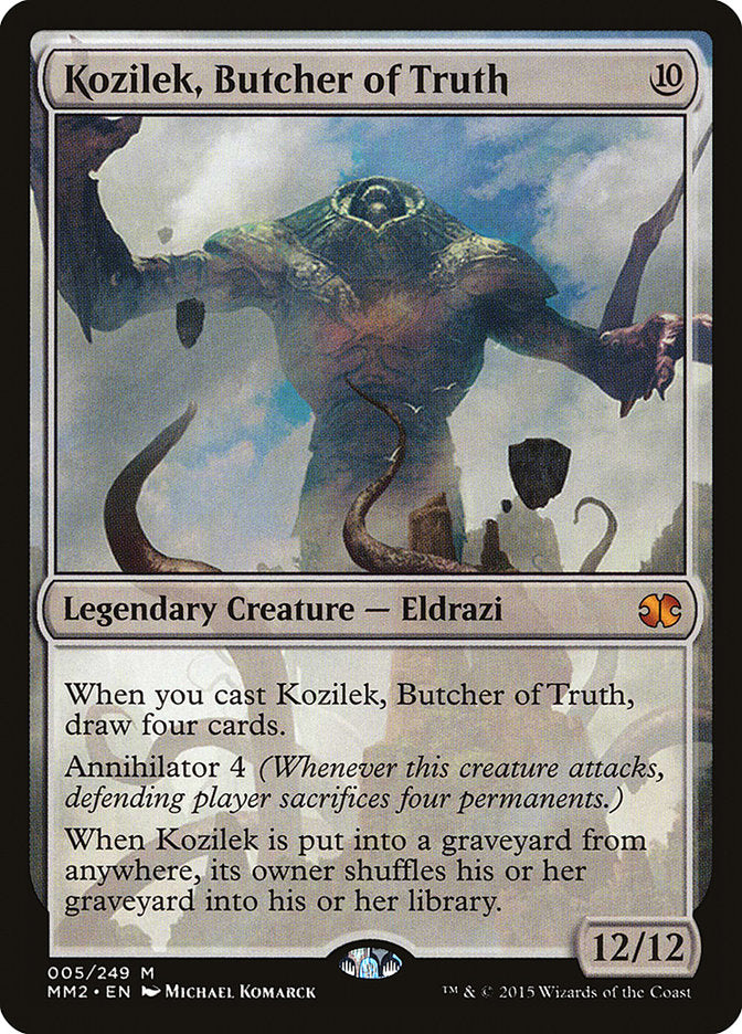 Kozilek, Butcher of Truth [Modern Masters 2015] | Nerdhalla Games