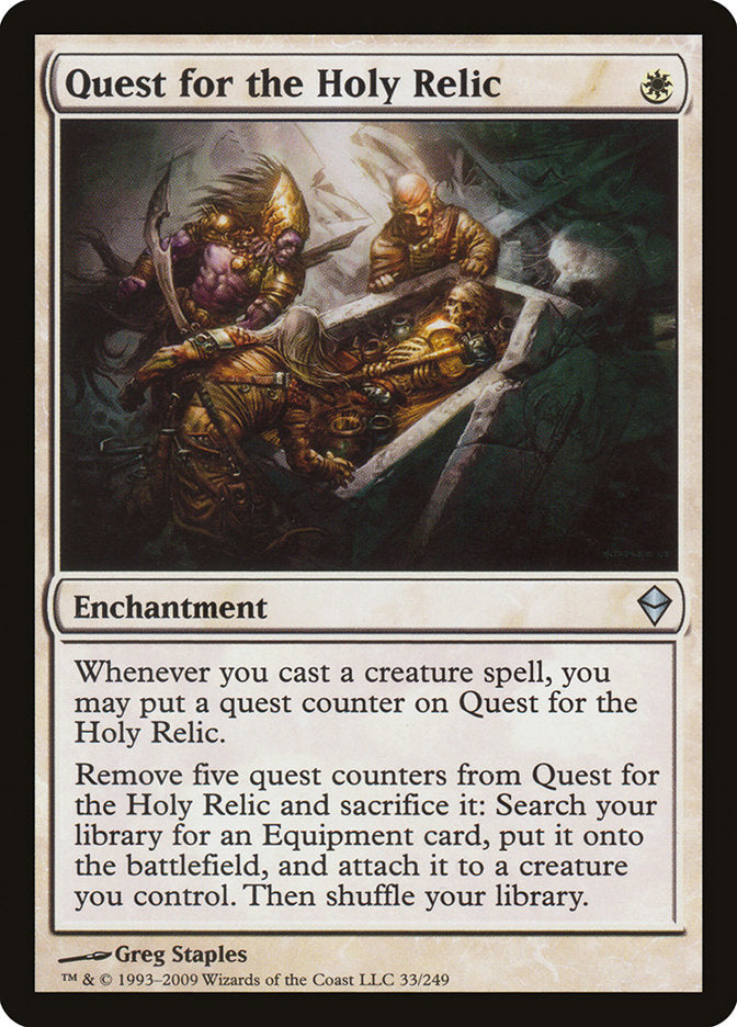 Quest for the Holy Relic [Zendikar] | Nerdhalla Games