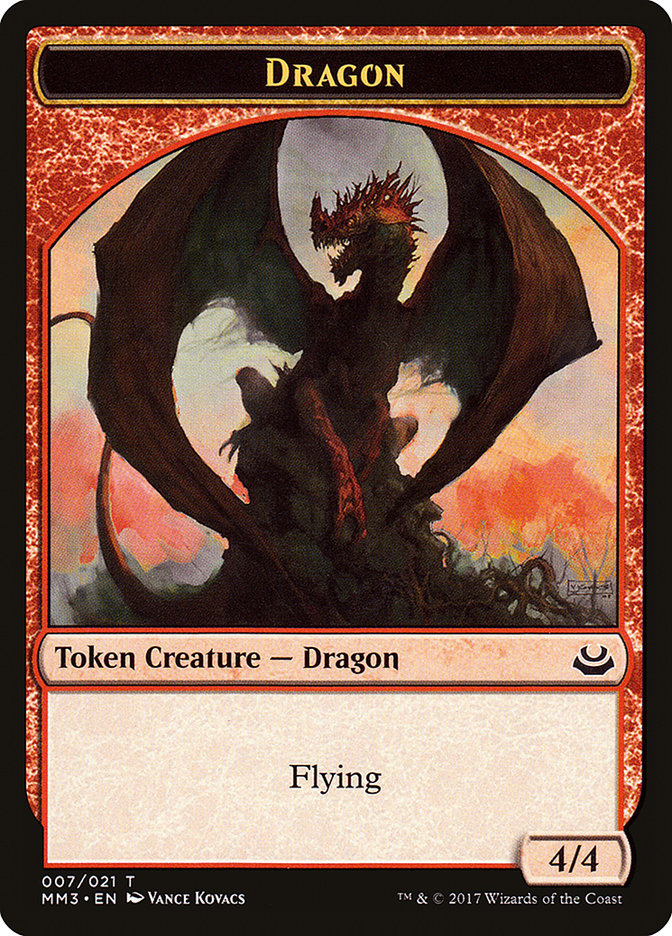 Dragon [Modern Masters 2017 Tokens] | Nerdhalla Games