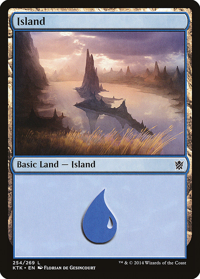 Island (254) [Khans of Tarkir] | Nerdhalla Games