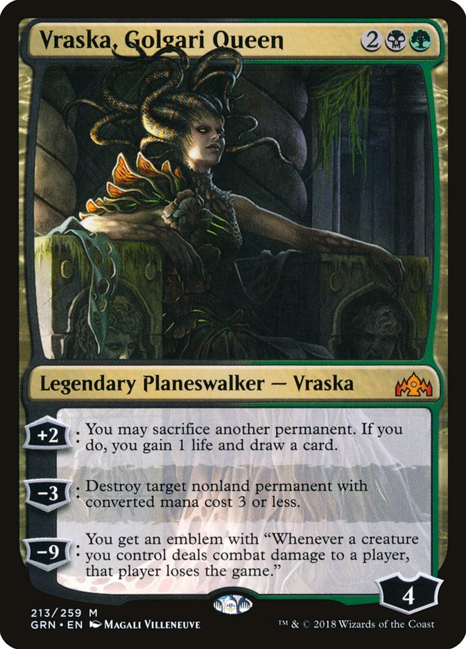 Vraska, Golgari Queen [Guilds of Ravnica] | Nerdhalla Games