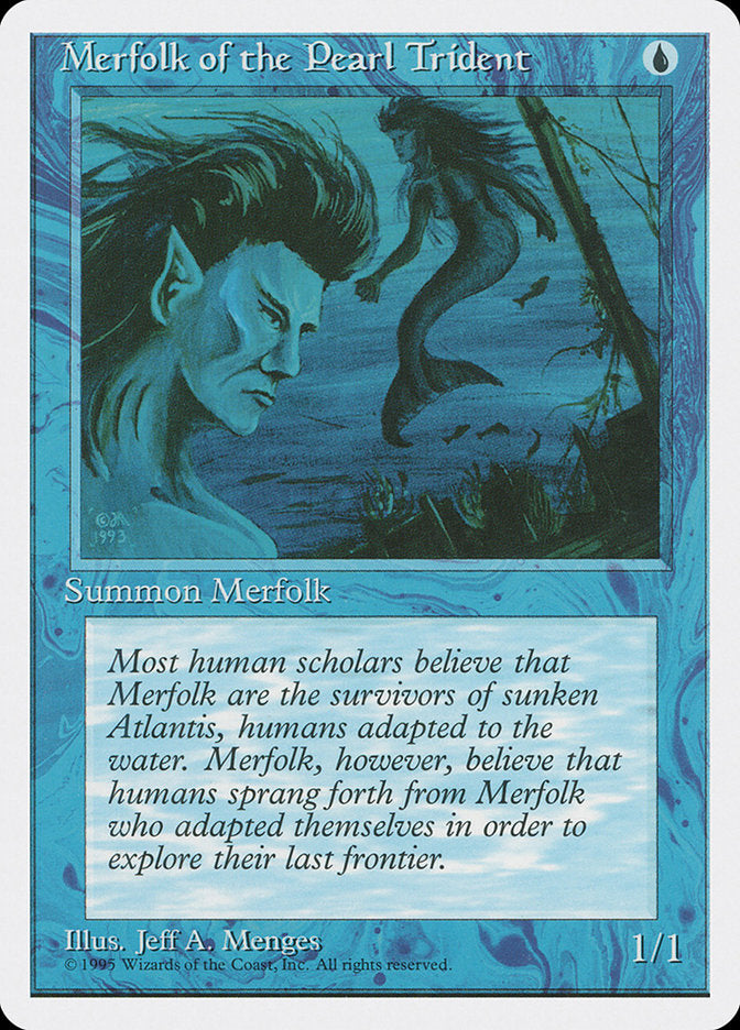 Merfolk of the Pearl Trident [Fourth Edition] | Nerdhalla Games