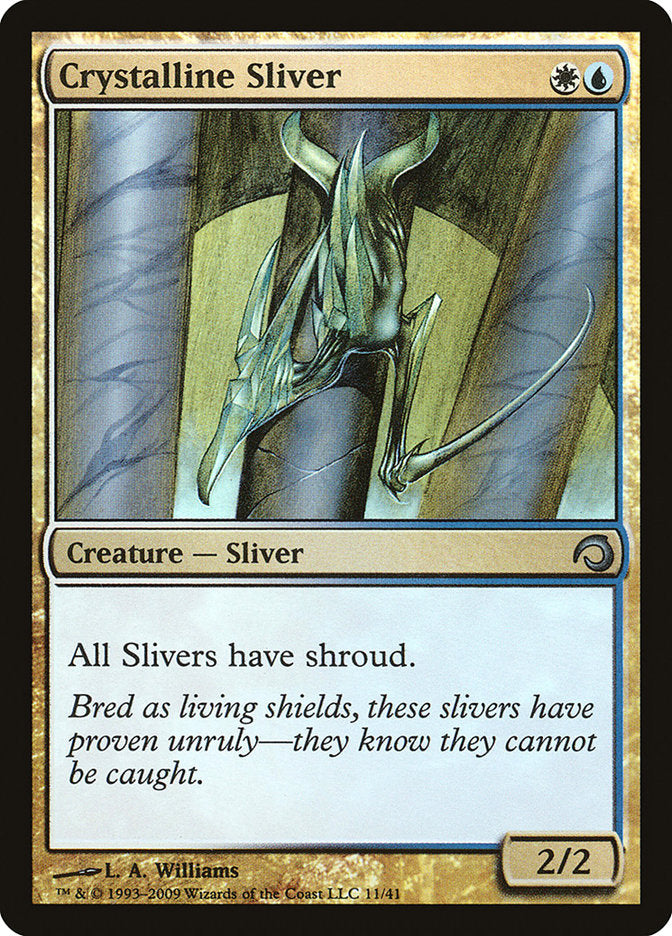 Crystalline Sliver [Premium Deck Series: Slivers] | Nerdhalla Games