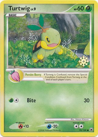 Turtwig (78/100) [Countdown Calendar Promos] | Nerdhalla Games