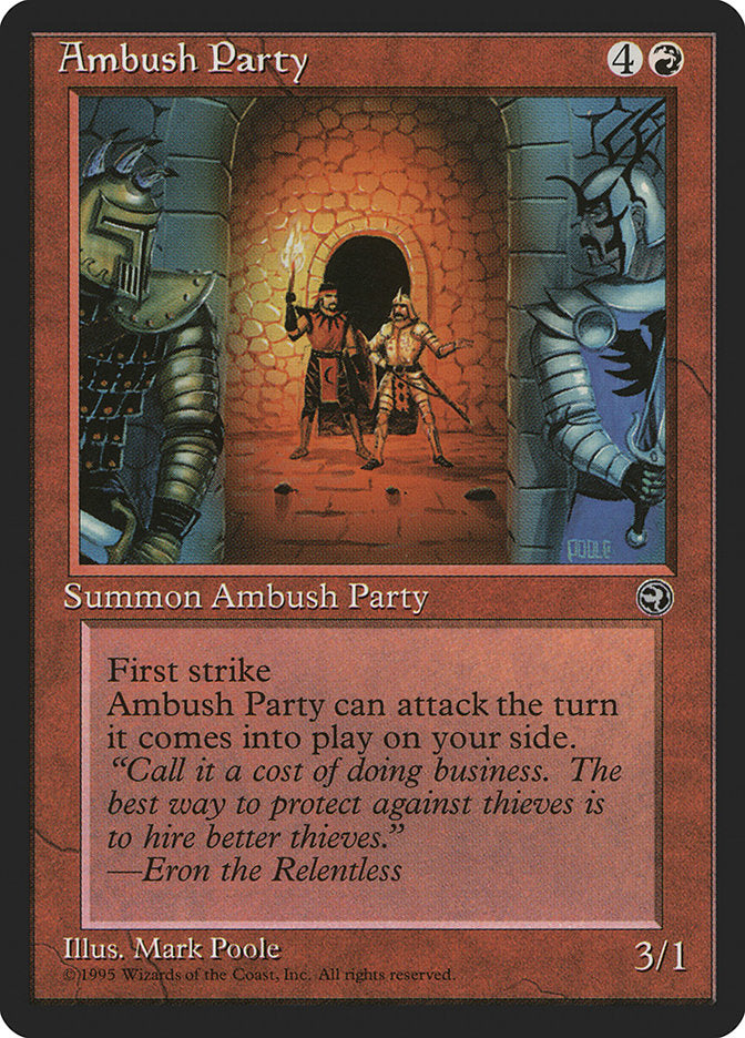 Ambush Party (Eron Flavor Text) [Homelands] | Nerdhalla Games