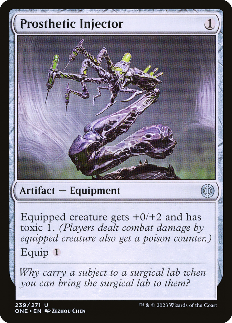 Prosthetic Injector [Phyrexia: All Will Be One] | Nerdhalla Games