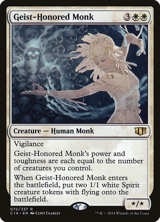 Geist-Honored Monk [Commander 2014] | Nerdhalla Games