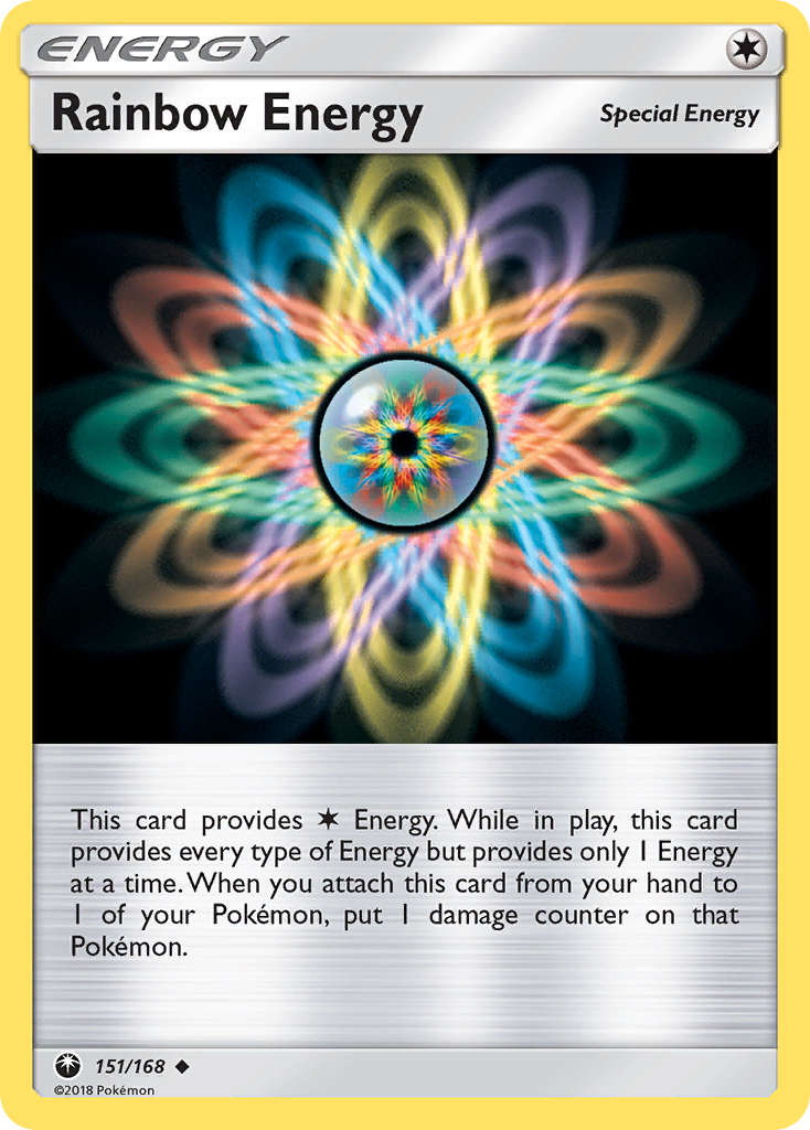 Rainbow Energy (151/168) [Sun & Moon: Celestial Storm] | Nerdhalla Games