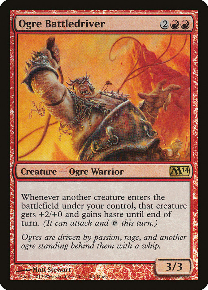 Ogre Battledriver (Duels of the Planeswalkers Promos) [Duels of the Planeswalkers Promos 2013] | Nerdhalla Games