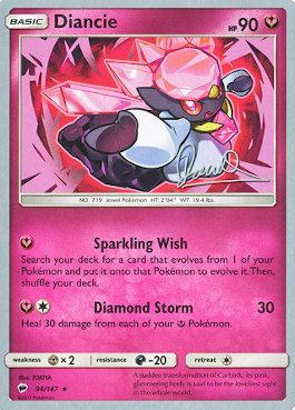 Diancie (94/147) (Infinite Force - Diego Cassiraga) [World Championships 2017] | Nerdhalla Games