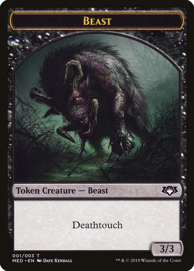 Beast [Mythic Edition Tokens] | Nerdhalla Games