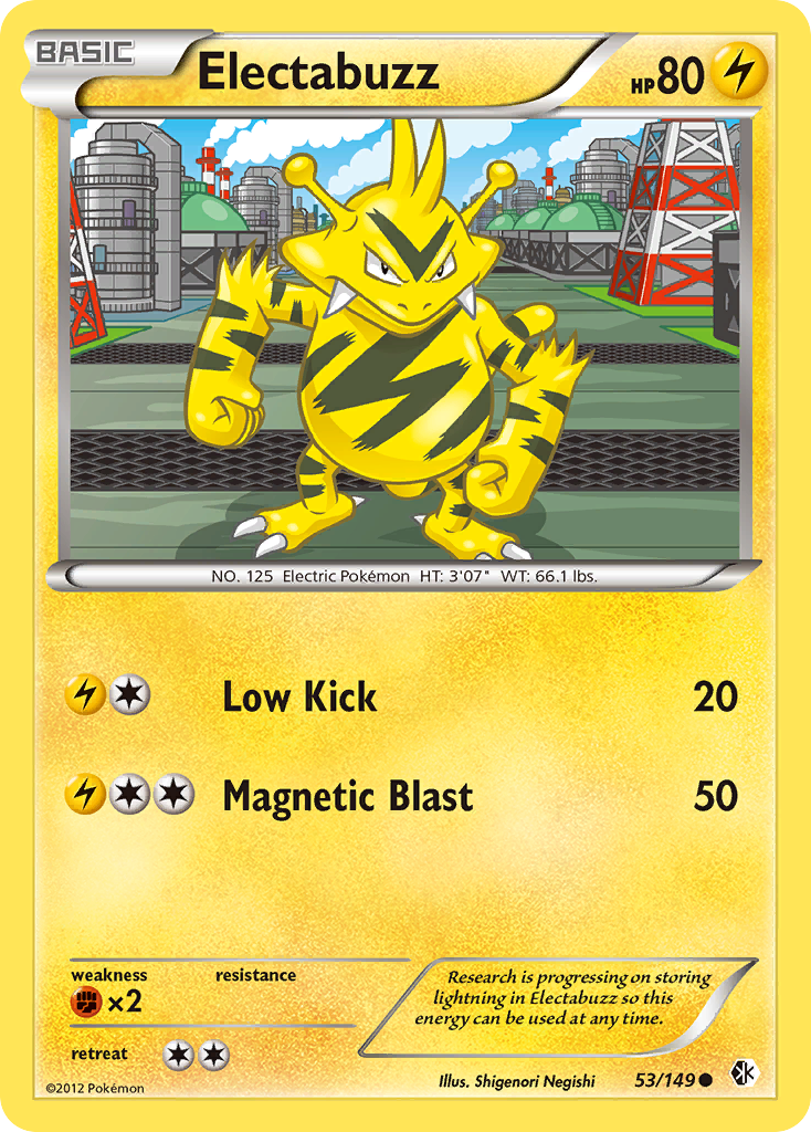 Electabuzz (53/149) [Black & White: Boundaries Crossed] | Nerdhalla Games