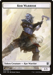 Kor Warrior Token [Zendikar Rising] | Nerdhalla Games