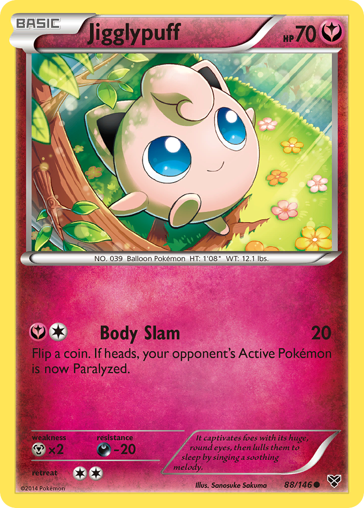 Jigglypuff (88/146) [XY: Base Set] | Nerdhalla Games