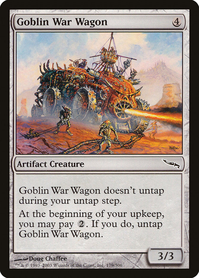 Goblin War Wagon [Mirrodin] | Nerdhalla Games