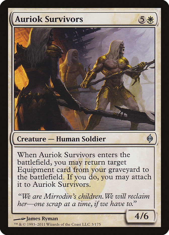 Auriok Survivors [New Phyrexia] | Nerdhalla Games