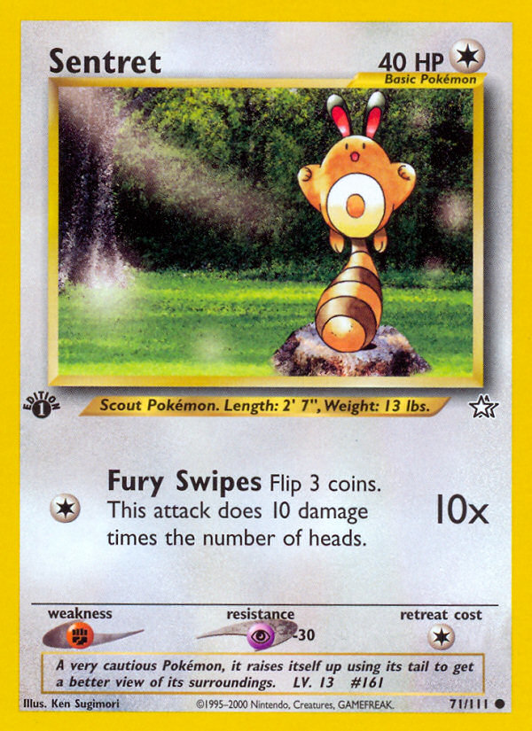 Sentret (71/111) [Neo Genesis 1st Edition] | Nerdhalla Games