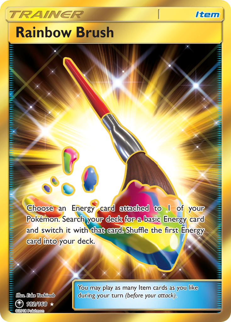 Rainbow Brush (182/168) [Sun & Moon: Celestial Storm] | Nerdhalla Games