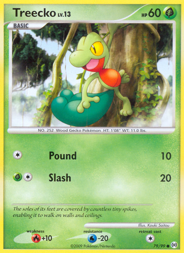 Treecko (79/99) [Platinum: Arceus] | Nerdhalla Games