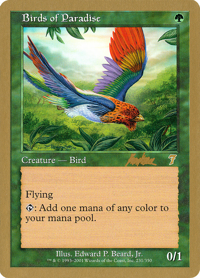 Birds of Paradise (Brian Kibler) [World Championship Decks 2002] | Nerdhalla Games