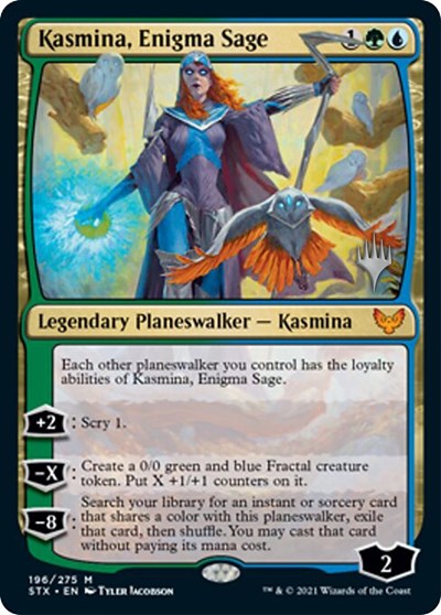 Kasmina, Enigma Sage (Promo Pack) [Strixhaven: School of Mages Promos] | Nerdhalla Games