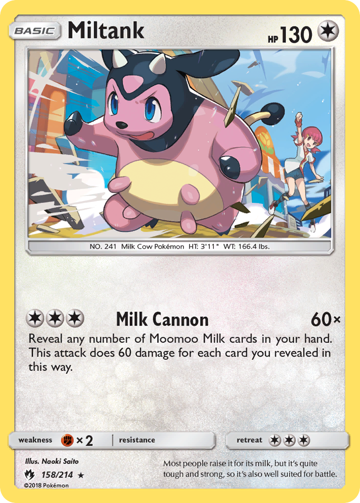 Miltank (158/214) [Sun & Moon: Lost Thunder] | Nerdhalla Games