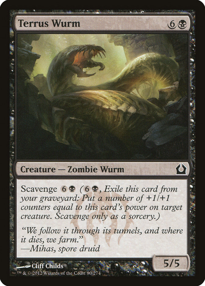 Terrus Wurm [Return to Ravnica] | Nerdhalla Games