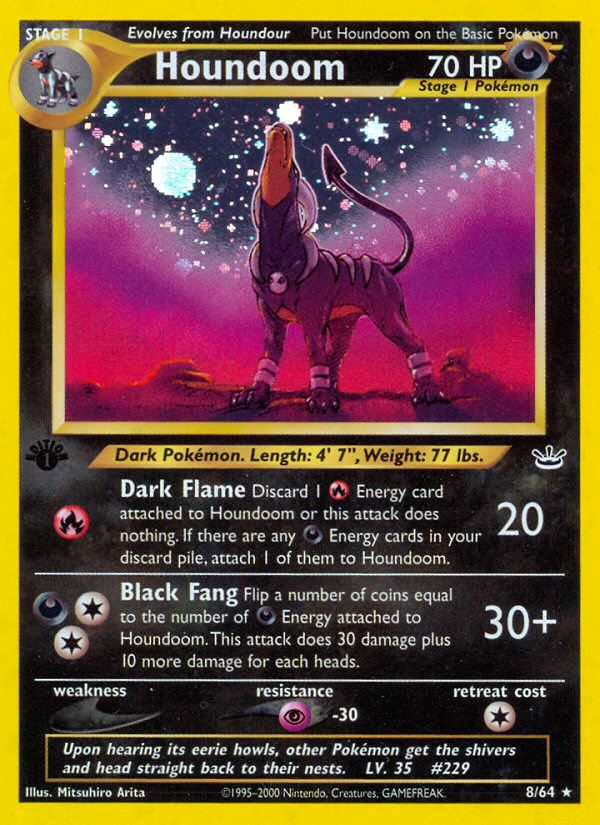 Houndoom (8/64) [Neo Revelation 1st Edition] | Nerdhalla Games