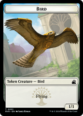 Bird // Dragon Double-Sided Token [Ravnica Remastered Tokens] | Nerdhalla Games