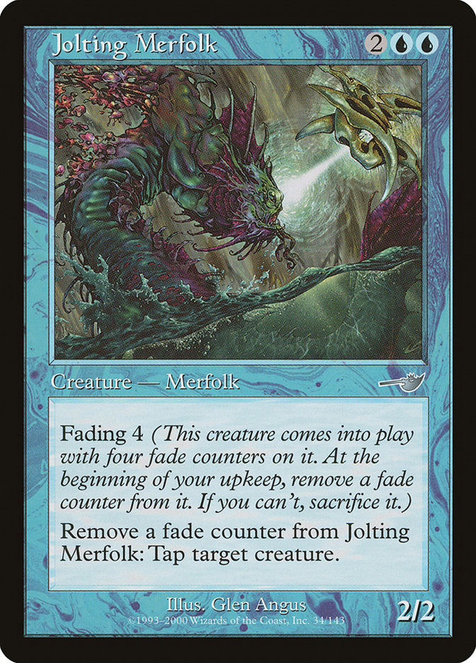 Jolting Merfolk [Nemesis] | Nerdhalla Games