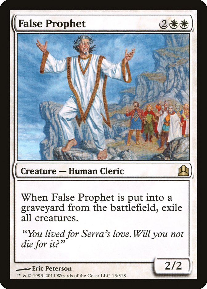 False Prophet [Commander 2011] | Nerdhalla Games