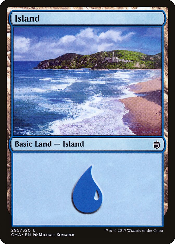 Island (295) [Commander Anthology] | Nerdhalla Games