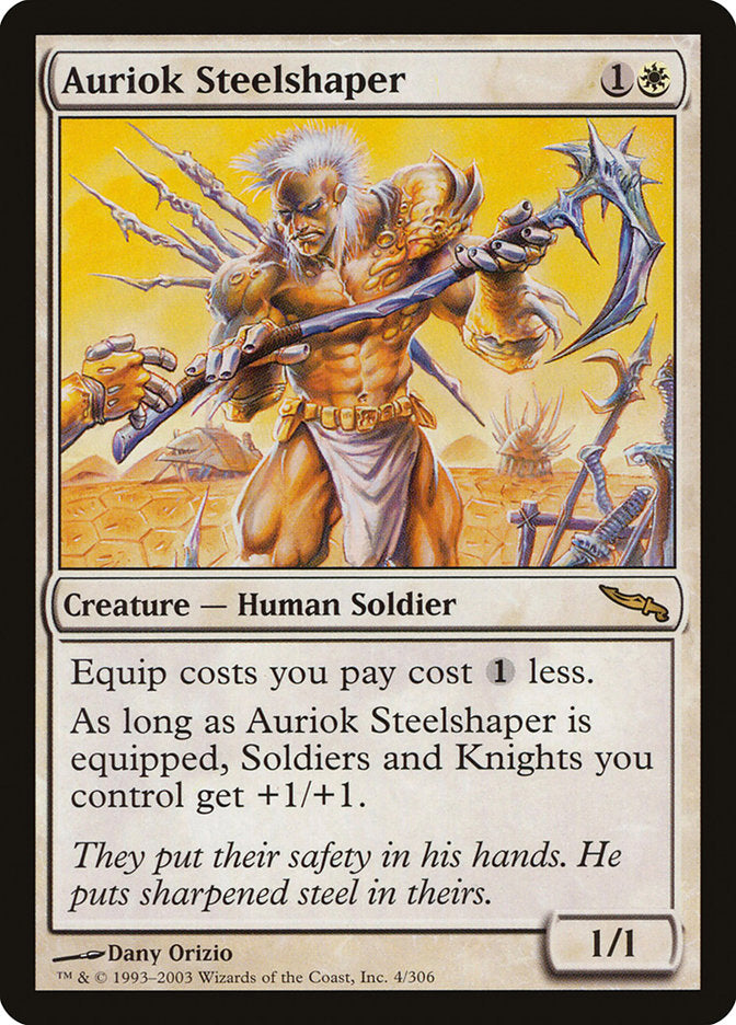 Auriok Steelshaper [Mirrodin] | Nerdhalla Games