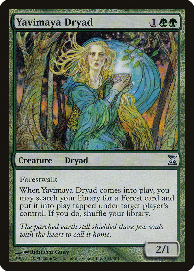 Yavimaya Dryad [Time Spiral] | Nerdhalla Games