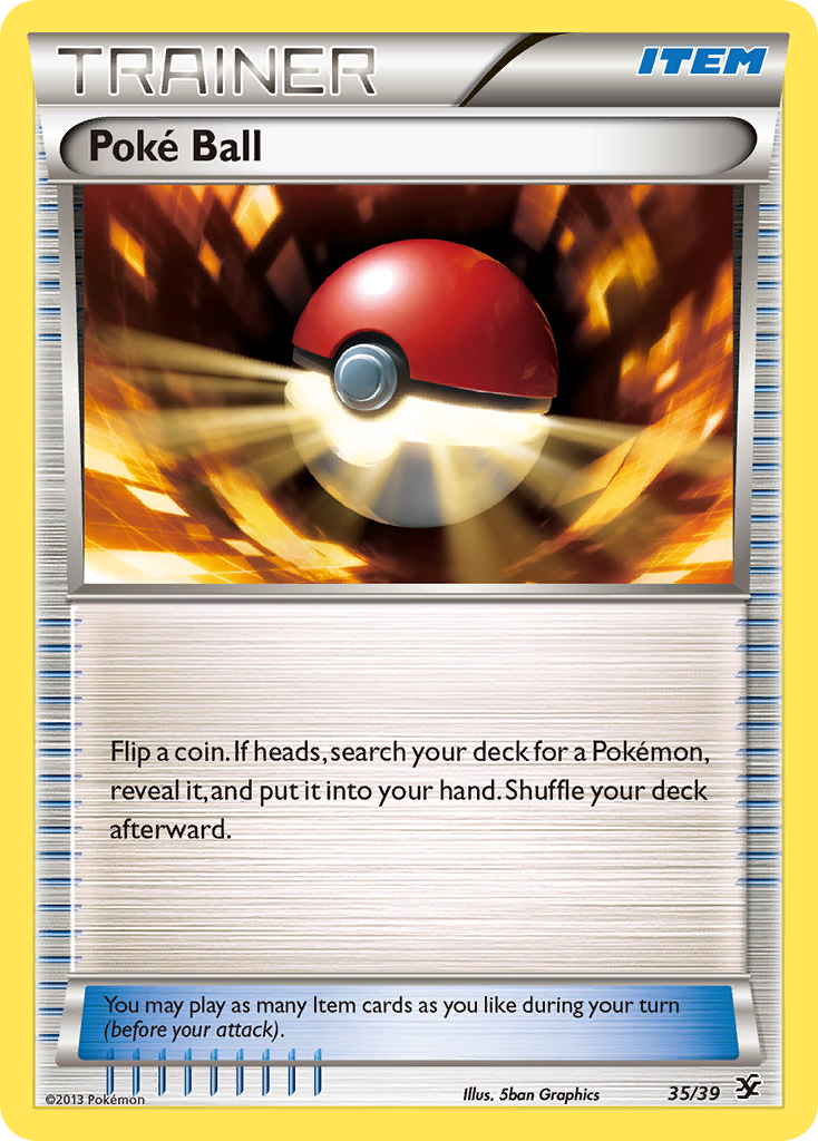 Poke Ball (35/39) [XY: Kalos Starter Set] | Nerdhalla Games