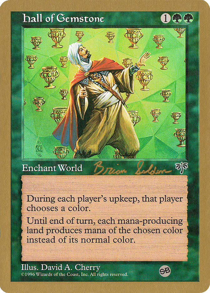 Hall of Gemstone (Brian Selden) (SB) [World Championship Decks 1998] | Nerdhalla Games