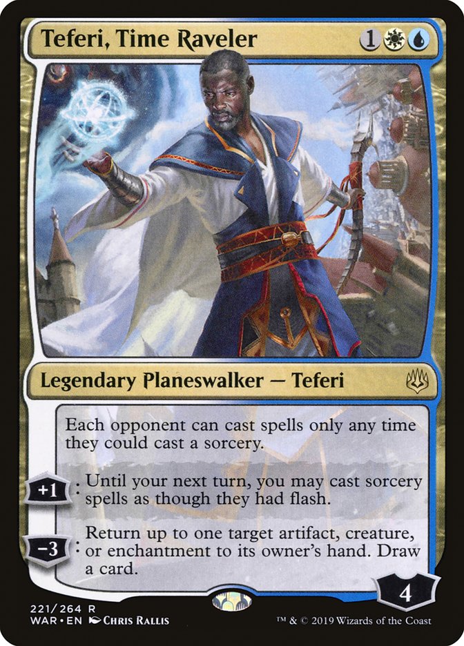 Teferi, Time Raveler [War of the Spark] | Nerdhalla Games