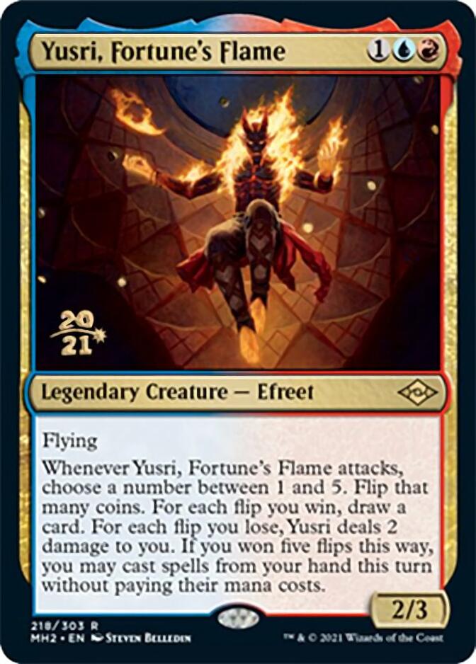 Yusri, Fortune's Flame [Modern Horizons 2 Prerelease Promos] | Nerdhalla Games