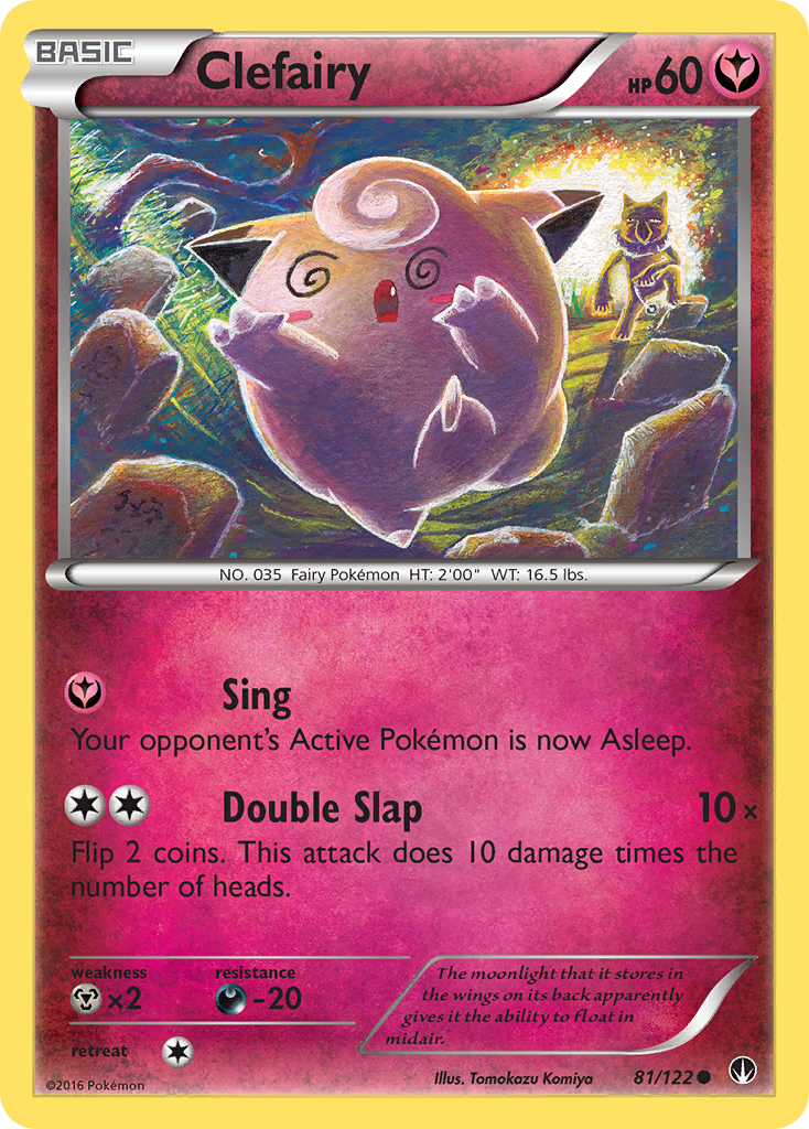 Clefairy (81/122) [XY: BREAKpoint] | Nerdhalla Games