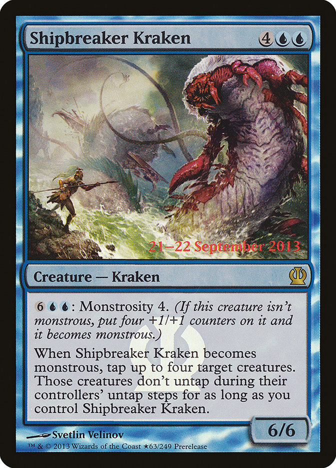 Shipbreaker Kraken  [Theros Prerelease Promos] | Nerdhalla Games