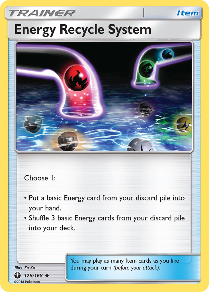 Energy Recycle System (128/168) [Sun & Moon: Celestial Storm] | Nerdhalla Games