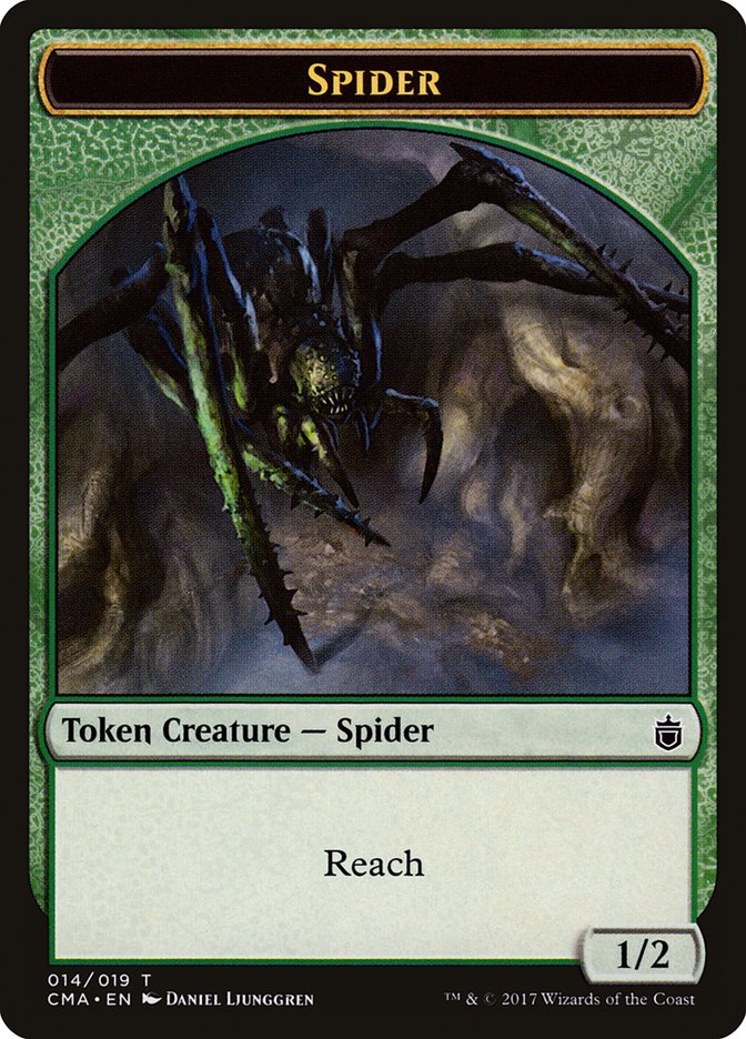 Spider [Commander Anthology Tokens] | Nerdhalla Games