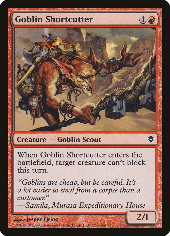 Goblin Shortcutter [Zendikar] | Nerdhalla Games