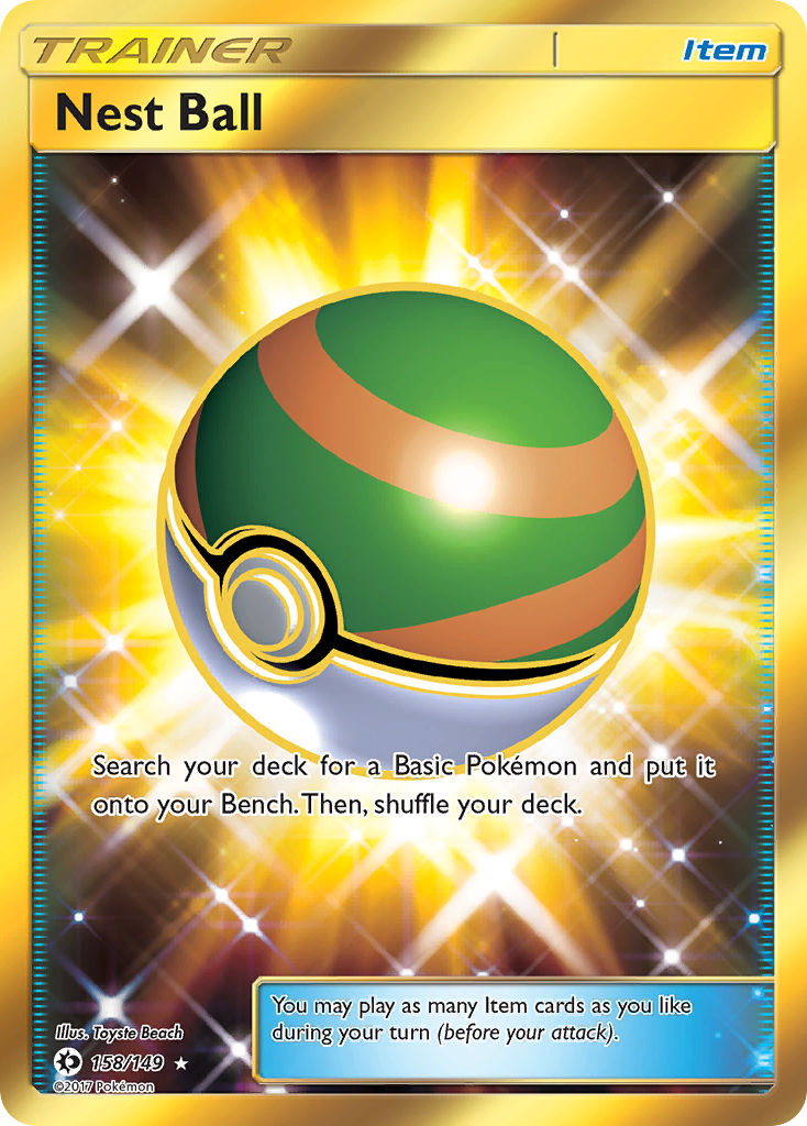 Nest Ball (158/149) [Sun & Moon: Base Set] | Nerdhalla Games