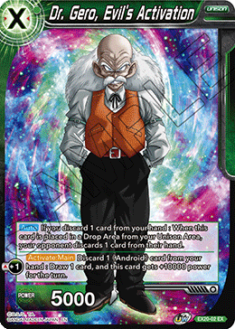 Dr. Gero, Evil's Activation (EX20-02) [Ultimate Deck 2022] | Nerdhalla Games