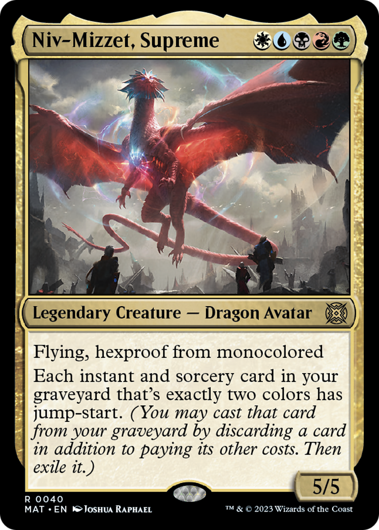 Niv-Mizzet, Supreme [March of the Machine: The Aftermath] | Nerdhalla Games