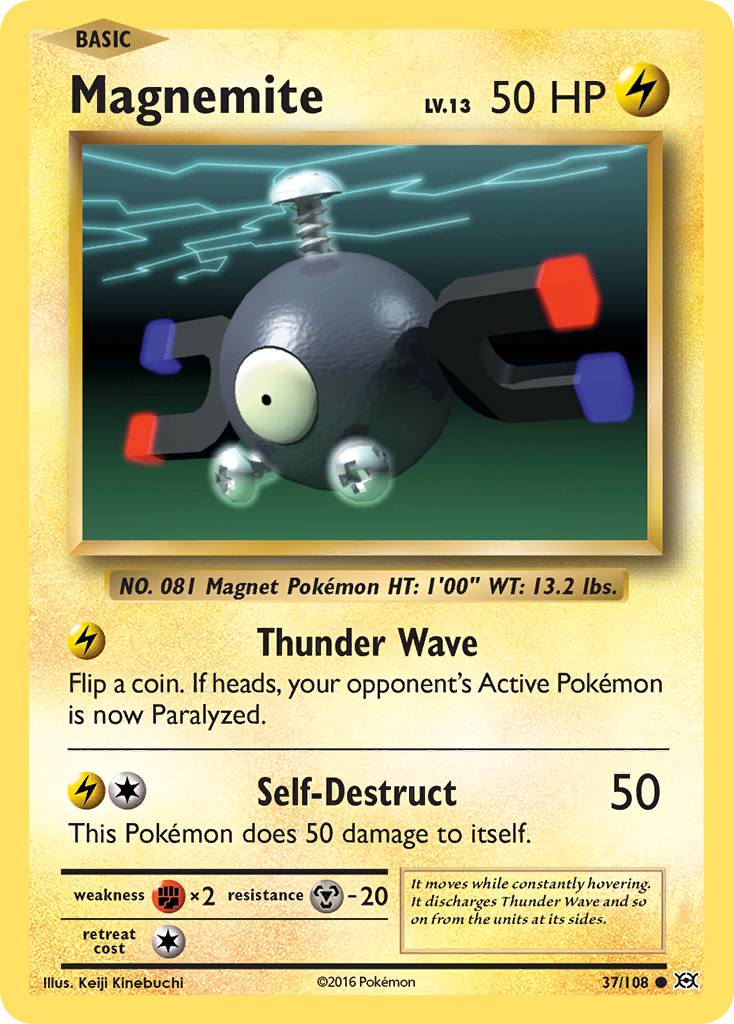 Magnemite (37/108) [XY: Evolutions] | Nerdhalla Games