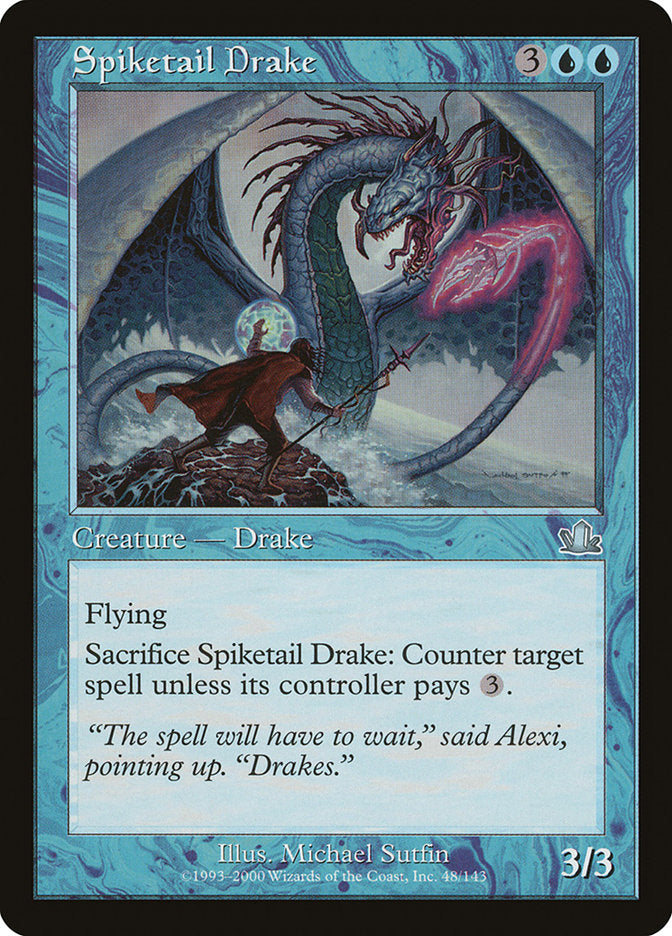 Spiketail Drake [Prophecy] | Nerdhalla Games