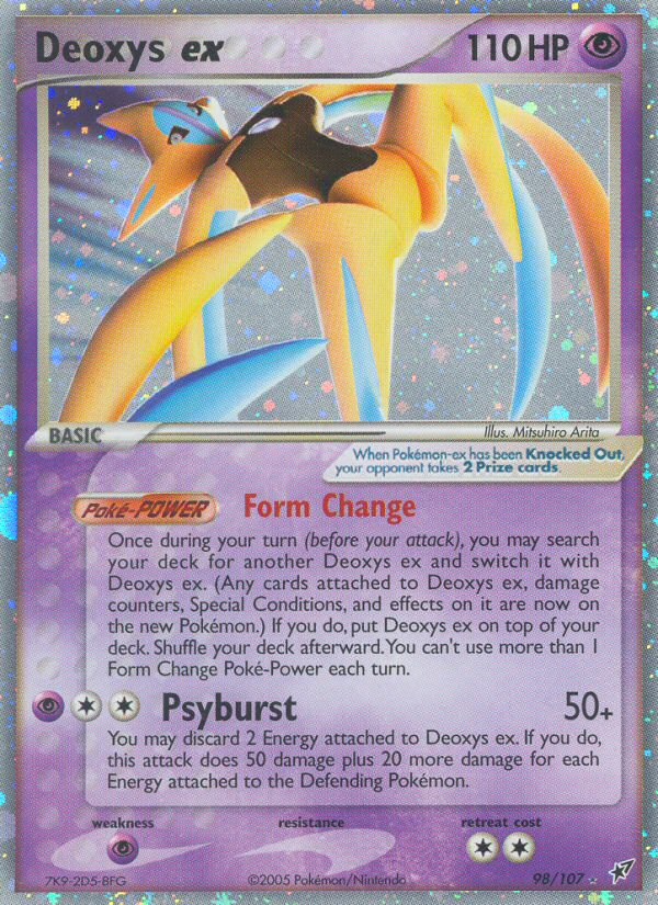 Deoxys ex (98/107) [EX: Deoxys] | Nerdhalla Games